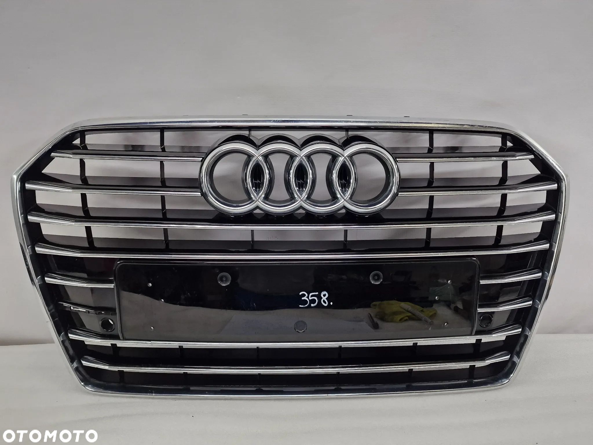AUDI A6 C7 LIFT S-LINE 4G0 14- ATRAPA / GRILL PRZEDNI PRZÓD NA PDC , NR 4G0853651AE / 4G0853651AF / 4G0853653K , NR AUKCJI GL358 - 1