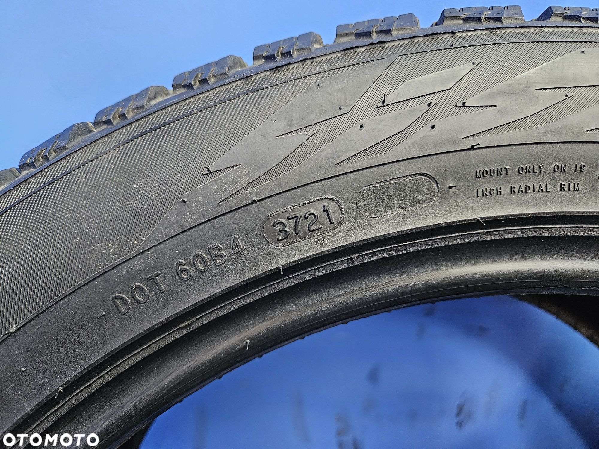 OPONY zimowe NOKIAN Hakkapeliitta 255/45 R19 zestaw komplet 21 rok - 8
