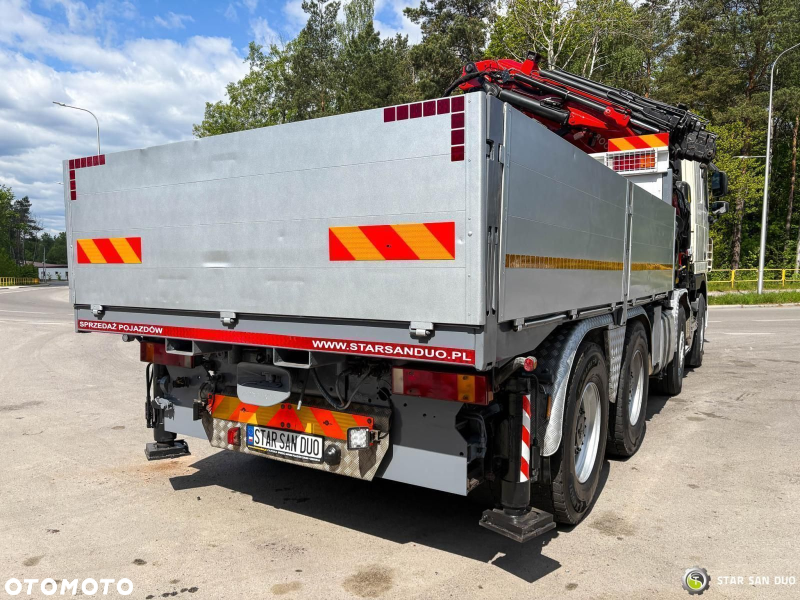 DAF XF 105.510 8x4 FASSI F800 XP Żuraw Siodło Wciągarka - 16