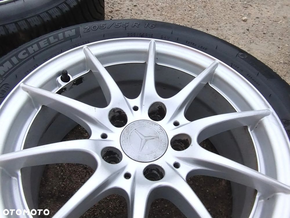 5x112 Felgi Aluminiowe Alufelgi 16 Mercedes Koła Całoroczne Wielosezonowe A klasa W176 W169 B W246 W245 CLA W117 A117 C W204 Legnica ALU-RAD 205/55 5mm - 9