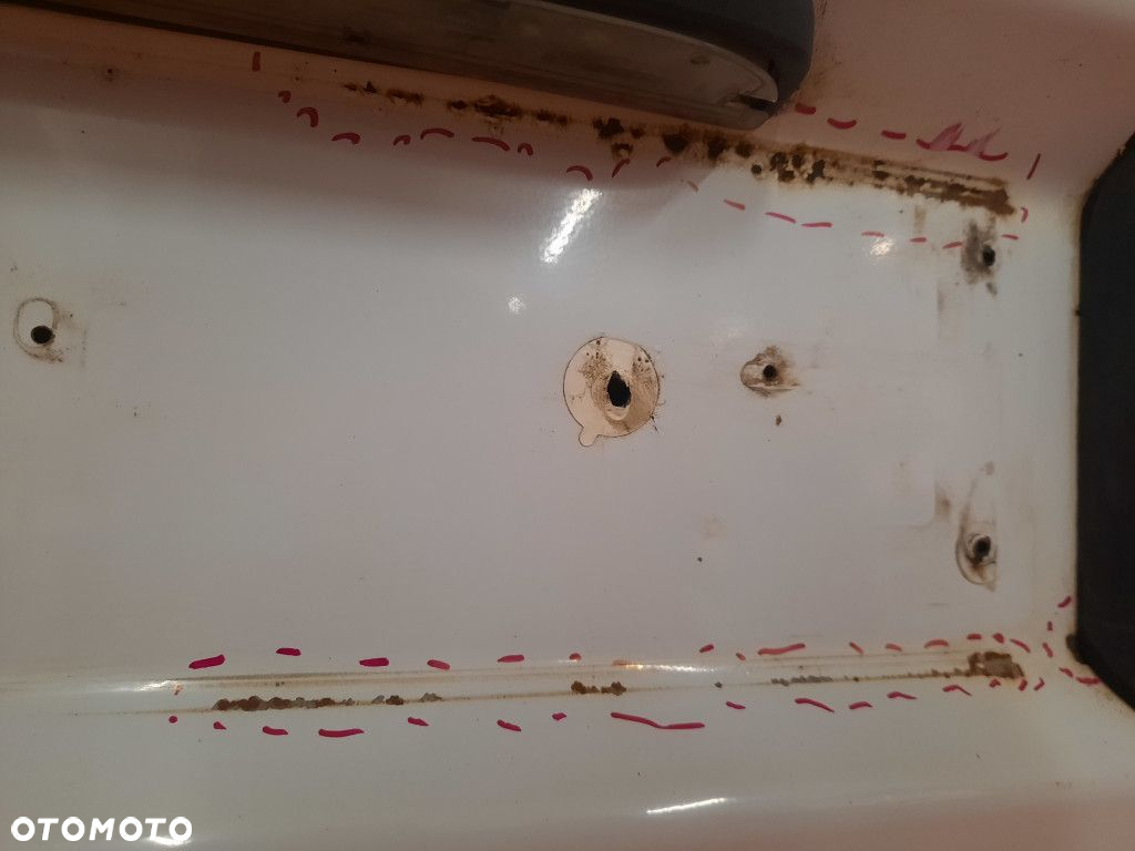 NISSAN KUBISTAR I VAN 03-08 DRZWI TYŁ TYLNE SKRZYDŁO LEWE  0389 - 8