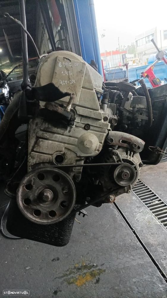 MOTOR COMPLETO | HONDA CIVIC IV Hatchback (EC, ED, EE) | 87 - 93 | Ref: D14A1 - 1