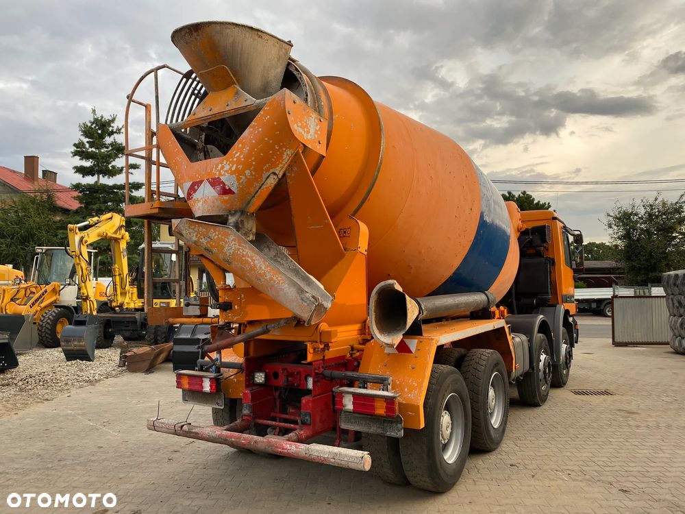 Mercedes-Benz ACTROS 4140, Z NIEMIEC, 9 m3, NAPĘD 8x4, MANUALNA SKRZYNIA, - 8