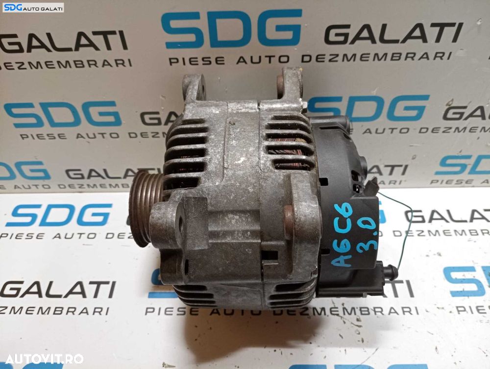 Alternator 180A Audi A8 D3 4.0 TDI ASE 2003 - 2010 Cod 059903015R TG17C020 25442784C 7070002545 [M7730] - 4