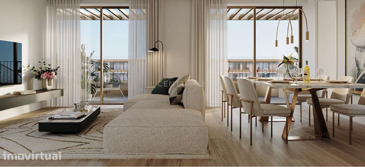 Apartamento T3  com 161 m2 na Urbanização Vila Rio no Edifício Luz - Grande imagem: 4/36