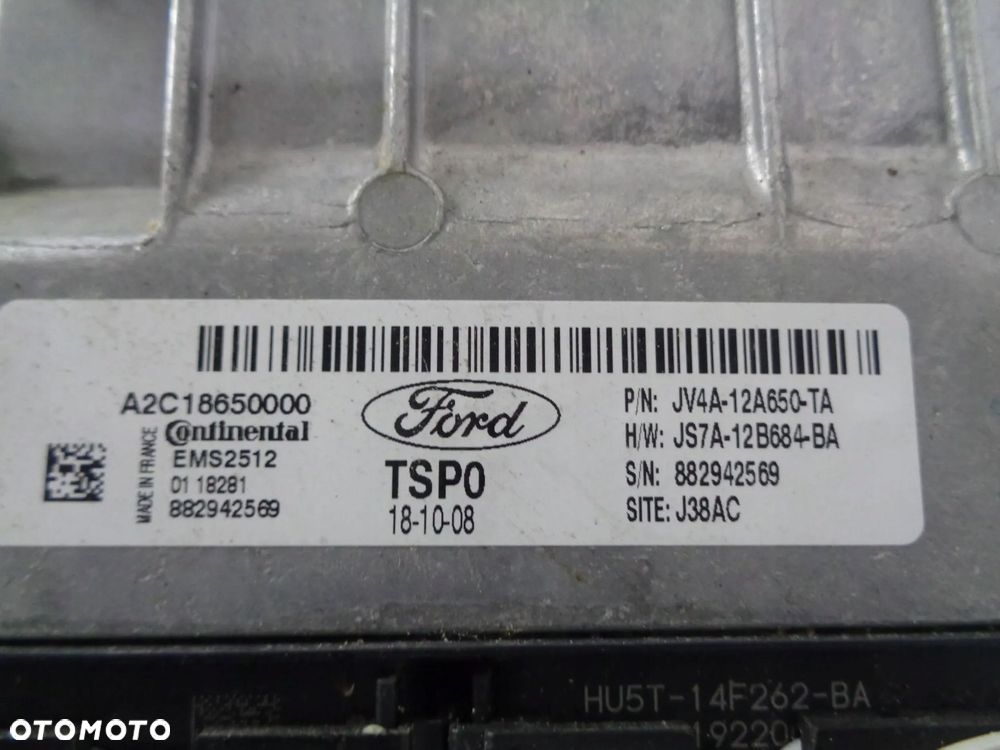 ford kuga mkii 13-19 komputer moduł sterownik silnika jv4a12a650ta - 4