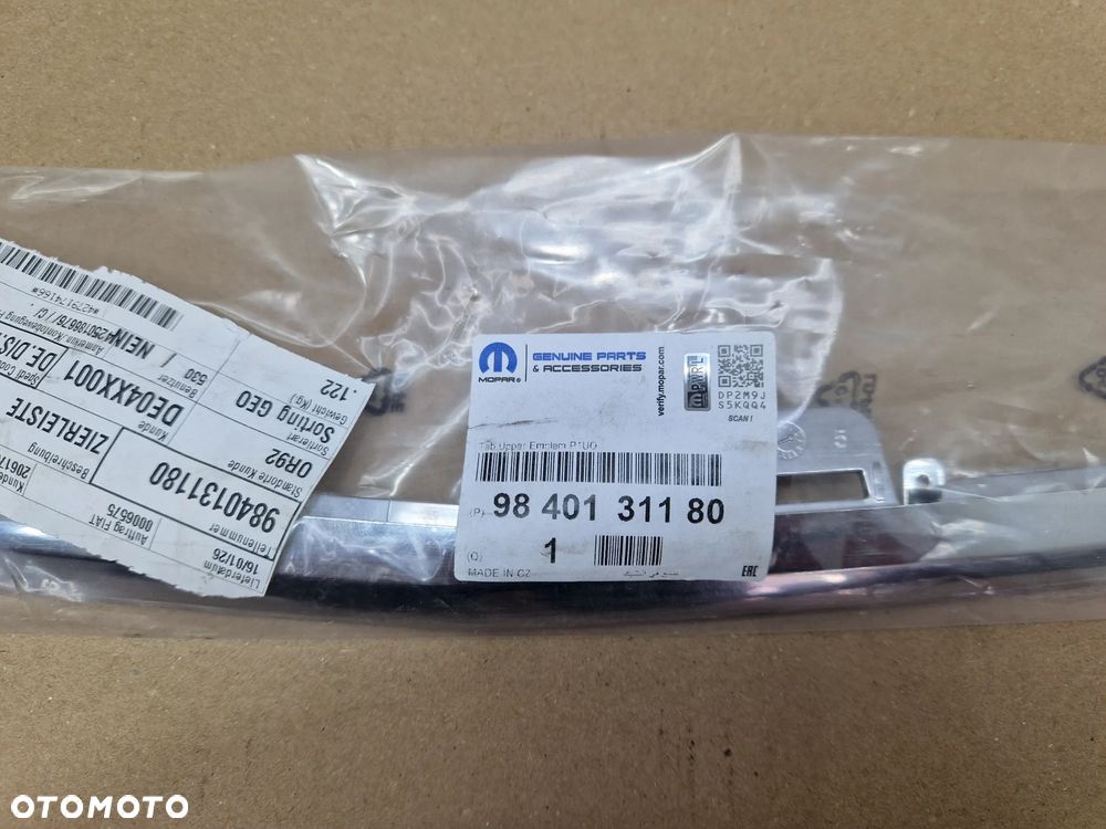 NOWY OPEL GRANDLAND LIFT 21- LISTWA CHROM GRILLA ATRAPY ZDERZAKA PRZOD 9840131180 - 4