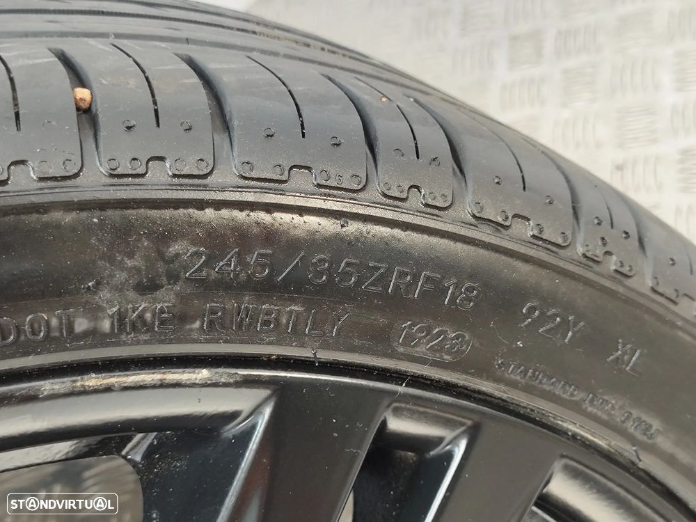 Conjunto Jantes 18 BMW Serie 1 F20 LCI 7,5J 8J ET45 ET52 5x120 - 23