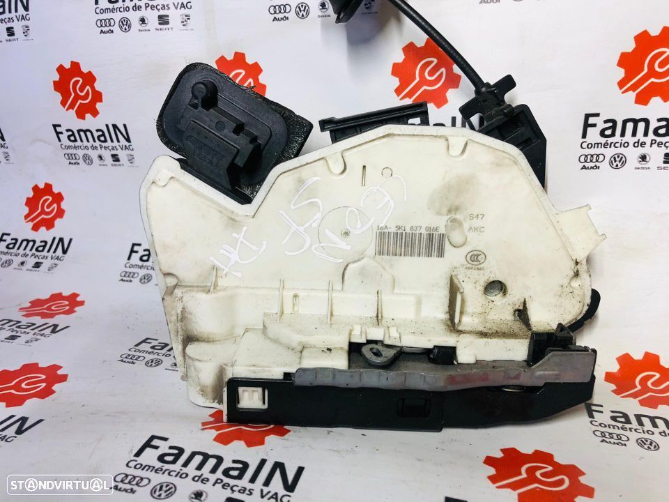 FECHADURA PORTA FRT DRT - SEAT LEON 5F - 1