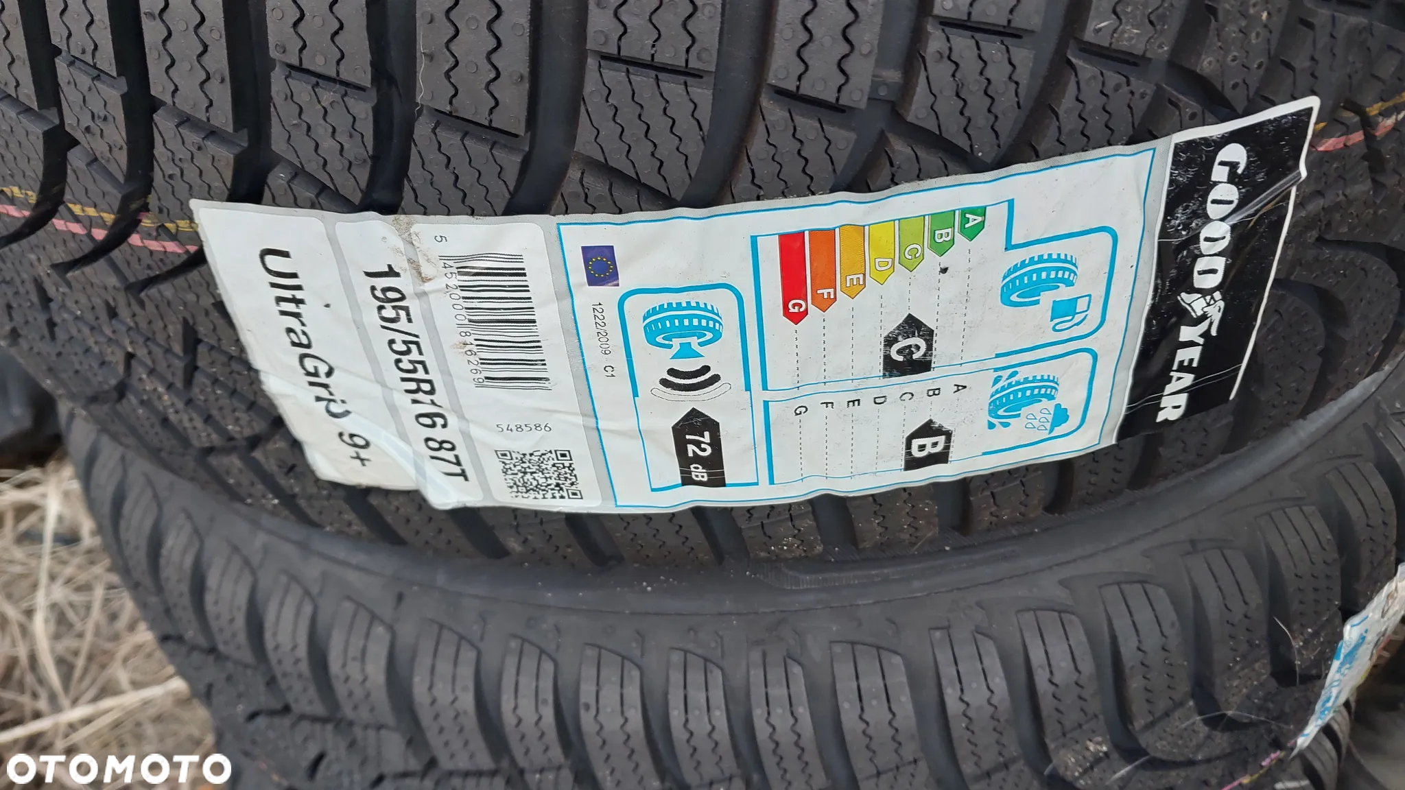 TOYOTA YARIS IV KOŁA ZIMOWE 195/55R16 GOODYER CZUJNIKI CIŚNIENIA 5x100 et50 6jx16 - 7