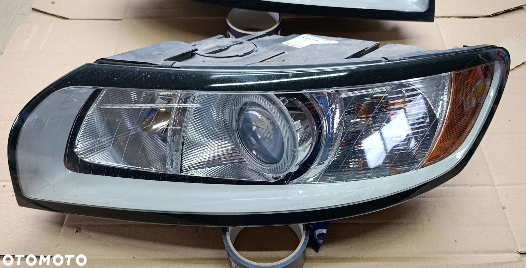 Volvo V50 lampa przednia przód LIFT Europa oryginał stan bdb bez uszkodzeń S40 II lift - 2
