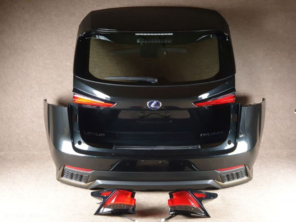 LEXUS NX F Sport 300h 2.5H od 2017 2021 roku . Klapa Lampa Zderzak Tył - 4