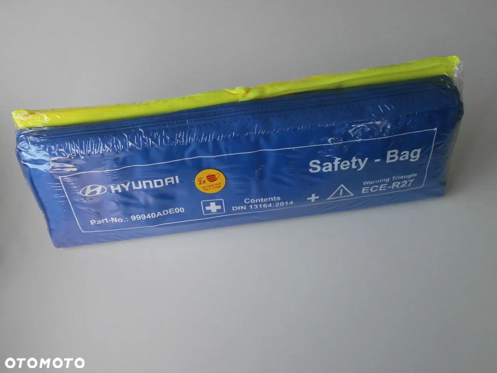 Torba bezpieczeństwa awaryjna HYUNDAI NR KAT. 99940ADE00 DIN 13164:2014 - 1