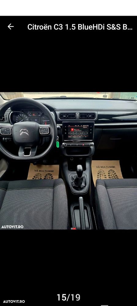 Citroën C3 1.5 BlueHDi S&S BVM6 Feel - 12