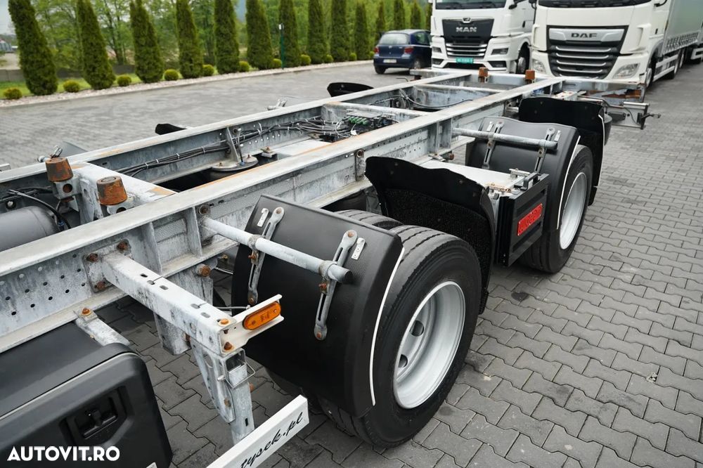 Wecon REMORCĂ TANDEM / BDF / 7,15, 7,45, 7,82 M / PENTRU TRANSPORT CONTAINER - 9