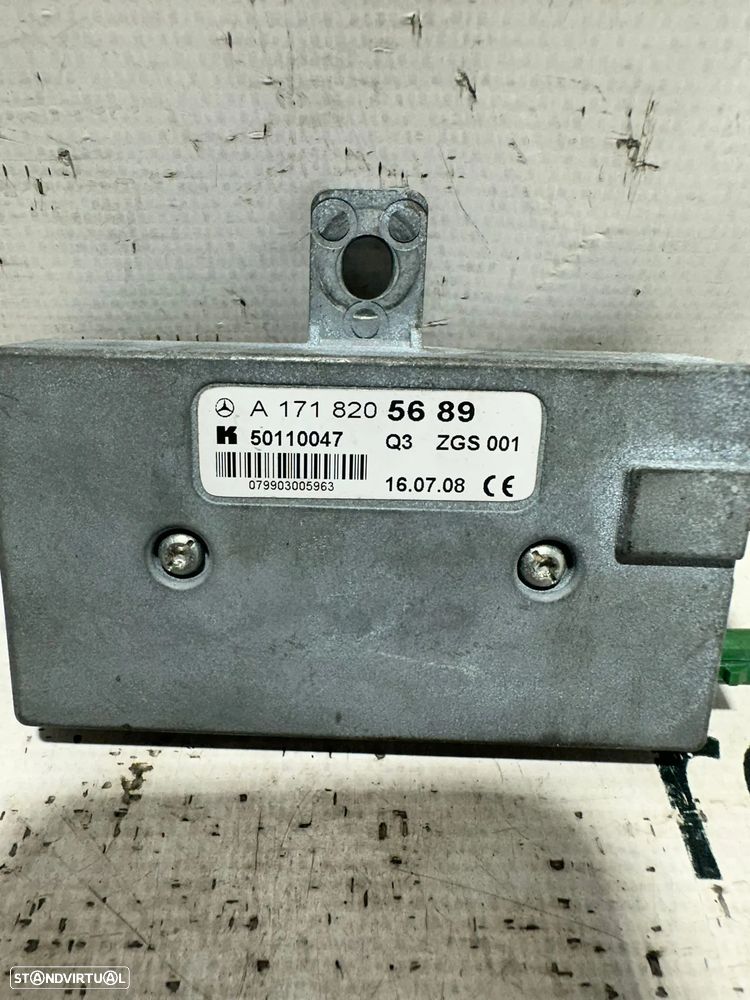 .Amplificador Som Audio Colunas HIFI Original Mercedes Benz R171 A1718205689 2004 - 2011 - 8