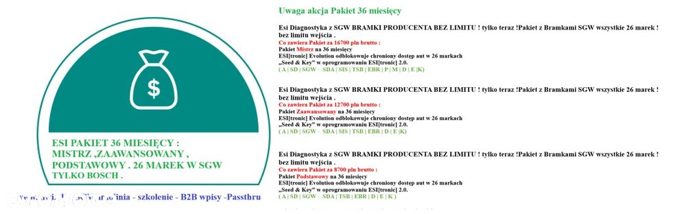 DAS 3000 kalibracja kamer i radarów Akcja DAS 3000 – Starter Kit 1.1 - 38