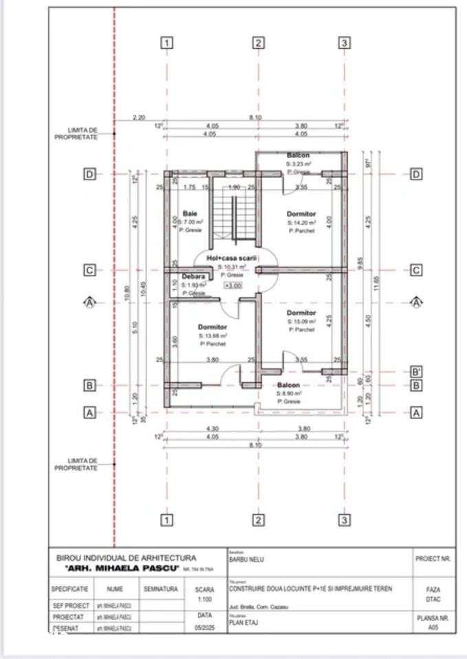 De vanzare casa P+E NOUA zona Cazasu - Imagine principală: 4/5