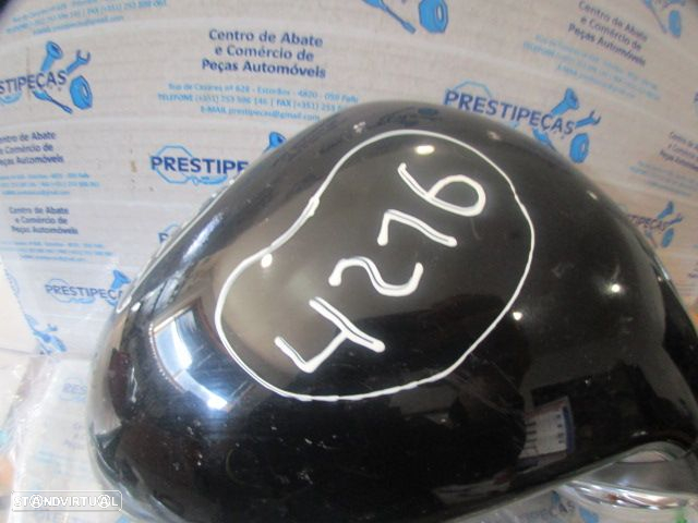 Espelho Esp4216 PEUGEOT 308 T7 FASE 1 2009 1.6HDI 90CV 3P PRETO DRT ELETRICO COM PISCA 6 + 2 PINOS - 5