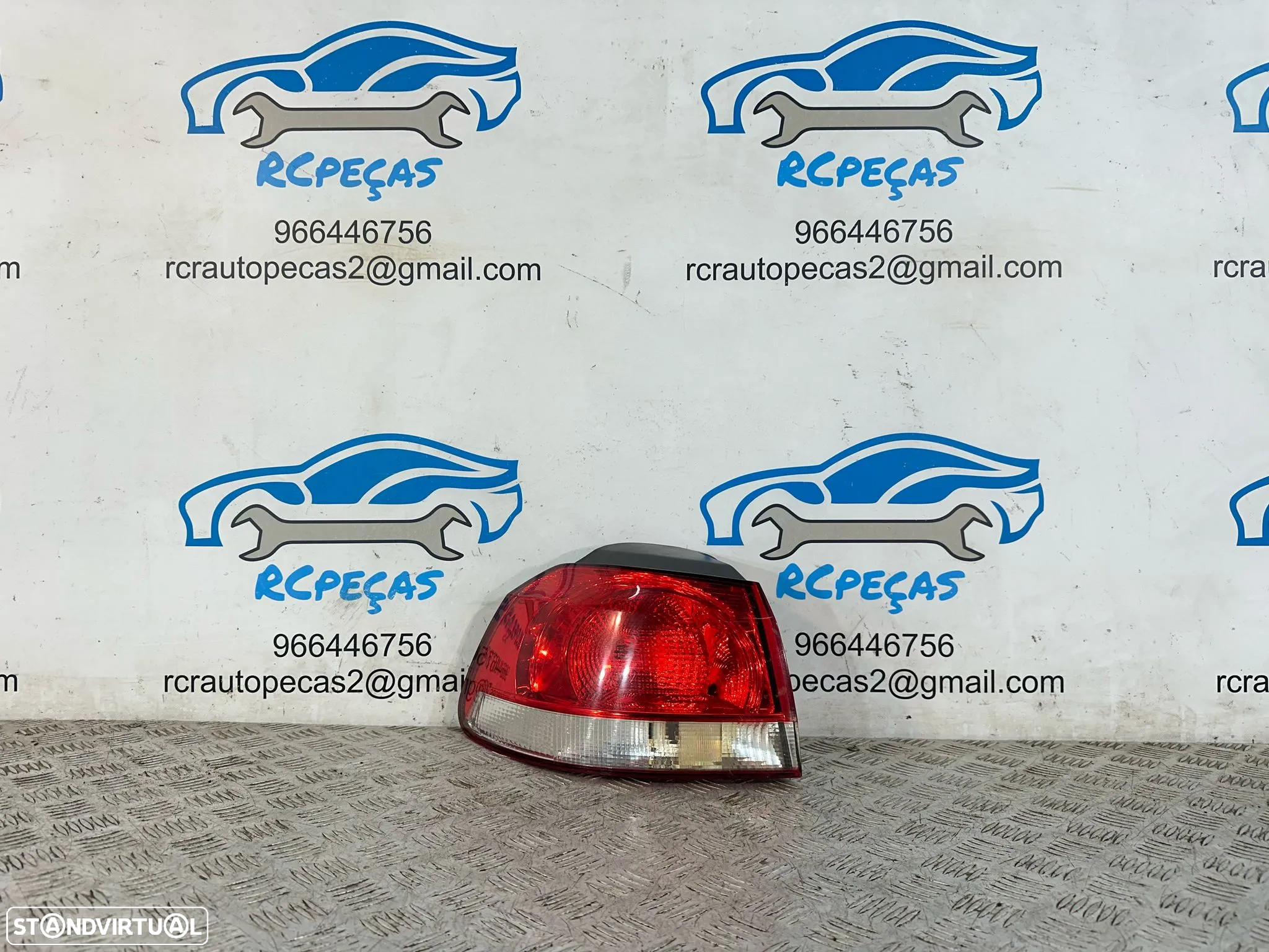 .Conjunto Farolins Tras Traseiro Direito Esquerdo Original Volkswagen VW Golf 6 Mk6 5K0945112 5K0945111 2008 a 2013 - 13