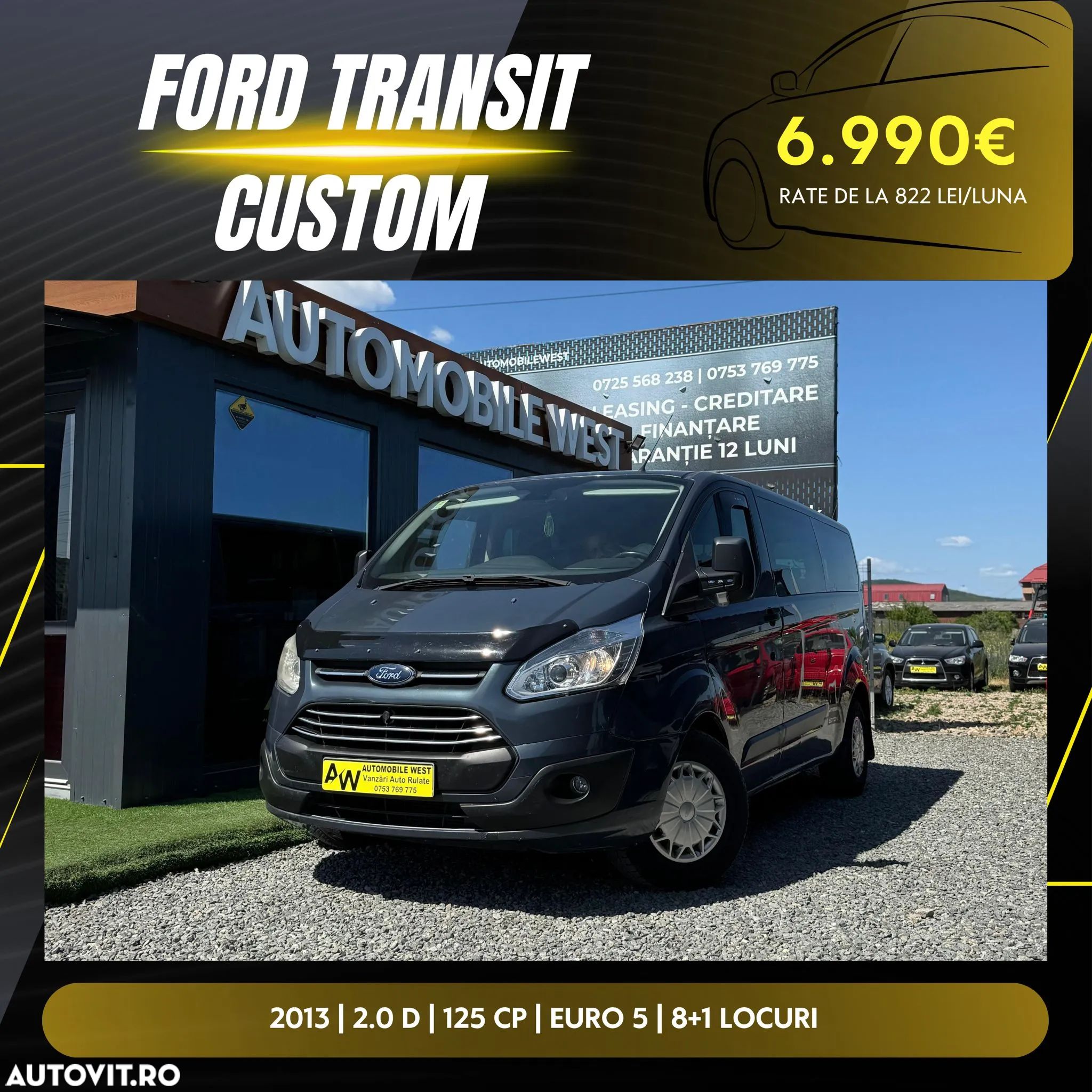 Ford Transit Custom 310 LWB Combi Trend - 1