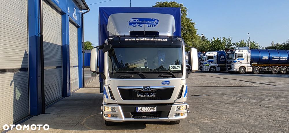 MAN TGL 12.250 E6 plandeka winda BAR 1,5t klimatronik - 8