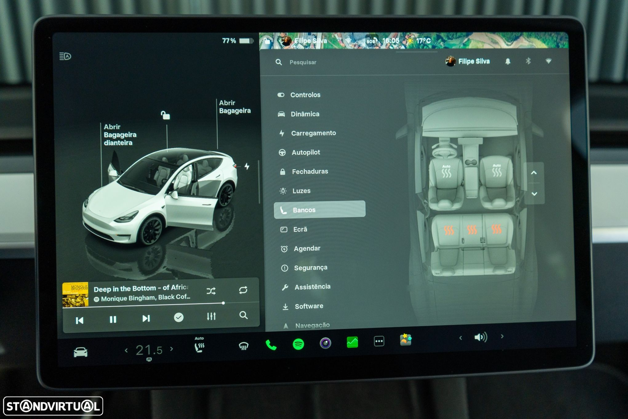 Tesla Model Y Long Range Tração Integral - 16