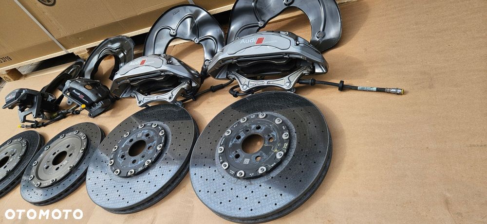 audi s6 rs6 s7 rs7 c7 4g hamulce ceramiczne ceramika tarcze zaciski klocki - 2