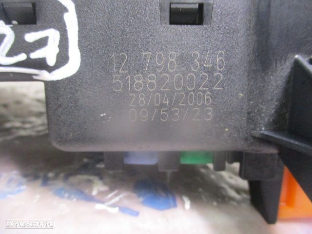 Caixa Fusiveis 12843162 518820022  460023260 SAAB 93 2 SPORT HATCH FASE 1 2006 1.9TID 150CV 5P AZUL ORIGINAL - 4