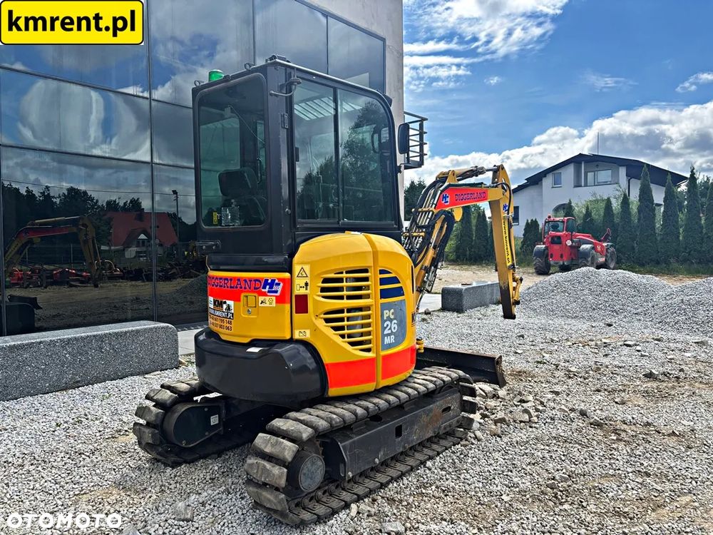Komatsu PC 26 MR-3 MINI-KOPARKA 2021R | JCB 8015, 8016, 8018, 8025, 8030, YANMAR SV 15, CAT 302.5, 302.4, 303, 303.6, 301.6, 301.8, KUBOTA U27 - 24