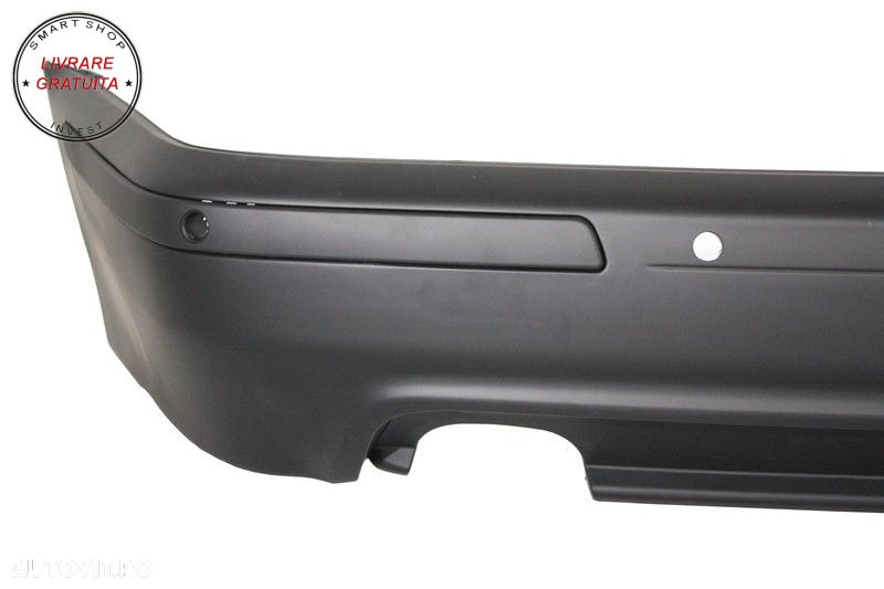 Pachet Exterior BMW Seria 5 E39 (1997-2003) cu Grile Centrale Negru Lucios- livrare gratuita - 6