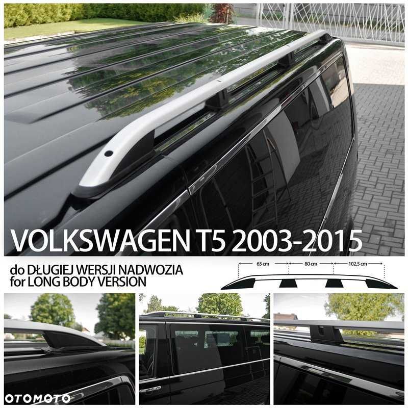 Relingi dachowe Volkswagen T5 T6 LONG belki na dach 2 WZORY ! - 3