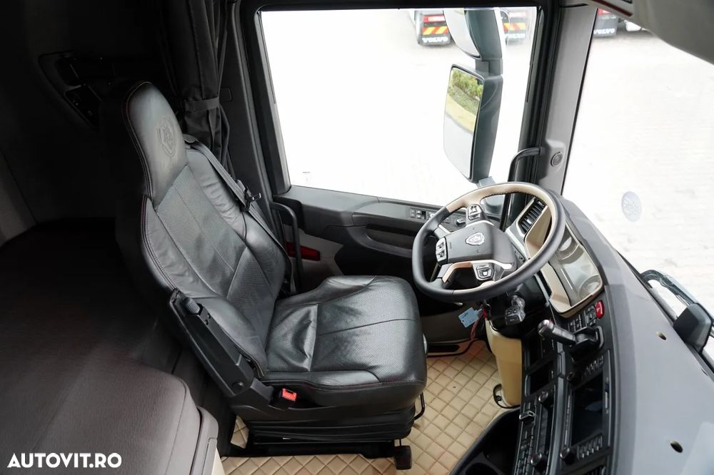 Scania S 500 / RETARDER / I-PARK COOL / REZERVORE 1.500 L / COMPLET AIRMATIC / PIELE / JANTE DIN ALIAJ / EURO 6 - 28