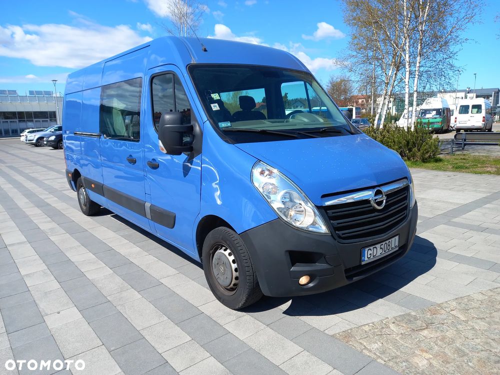 Opel Movano Brygadówka 2016rp 7-Osobowy Max Long Polski Salon - 1