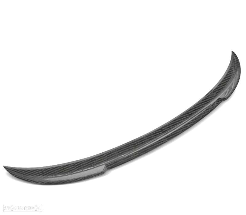 AILERON LIP SPOILER TRASEIRO ​​​​​BMW E90 05-11 LOOK M4 CARBONO - 3