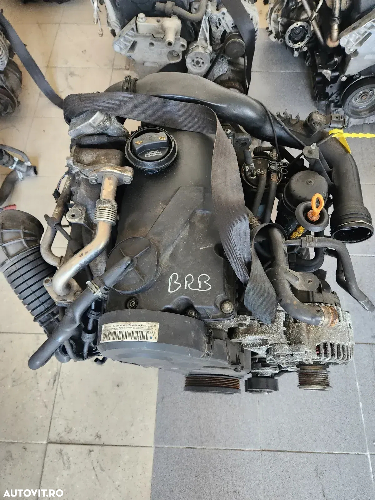 Motor 1.9 Tdi BRB BKE Motor Audi A4 B7 Motor BRB BKE Testat Factura Si Garantie - 3
