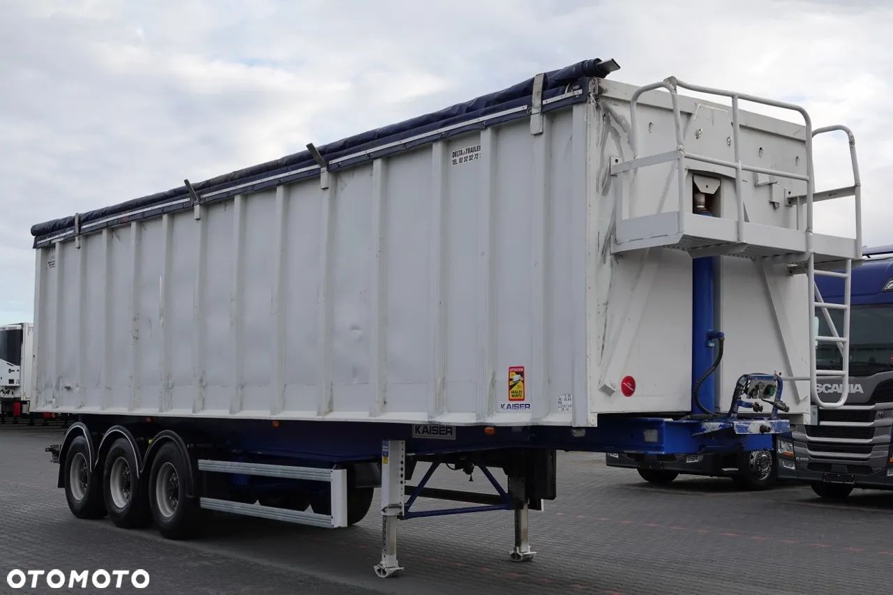 Benalu WYWROTKA 55 m3 / ALUMINIOWA / WAGA: 5900 KG / SPROWADZONA - 1