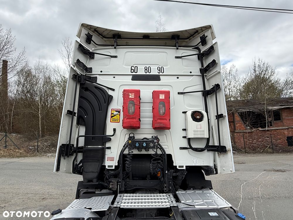 Renault T480 *SLEPPER CAB* KLIMA POSTOJOWA* LODÓWKA* 315/70* 2 BAKI* Z Francji - 8