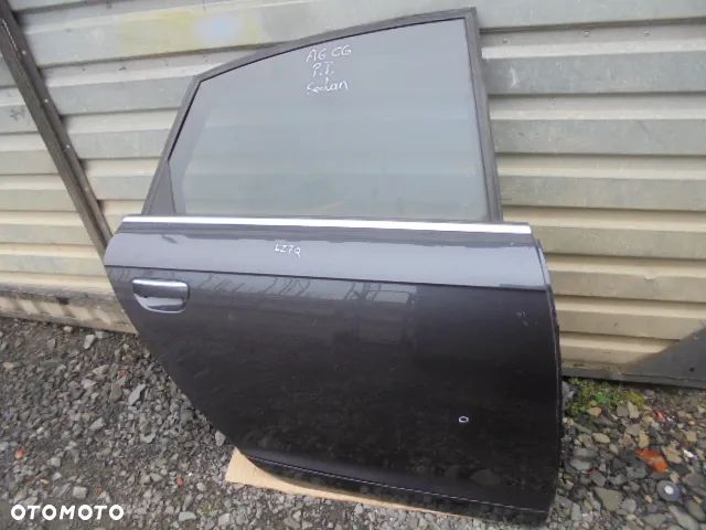 AUDI A6 C6 DRZWI PRAWY TYŁ SEDAN LZ7Q KOMPLETNE - 2