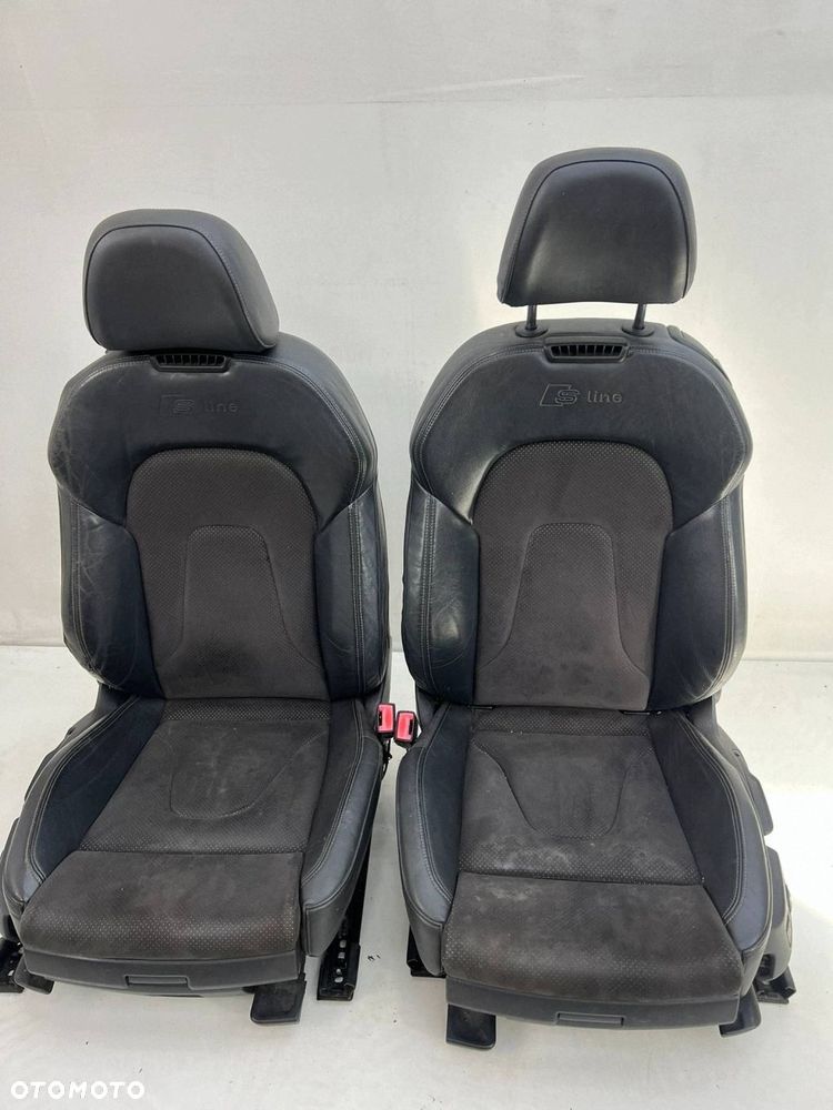 Komptel foteli z boczkami alcantara nawiew cabrio Audi A5 8T S-line UK
