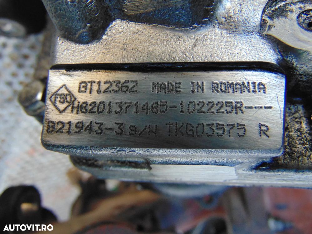 Turbine Renault 1.6 biturbo Trafic Espace 5 megane 4 talisman oepl vivaro nissan xtrail qashqai cod 8201371485 8201371489 - 4