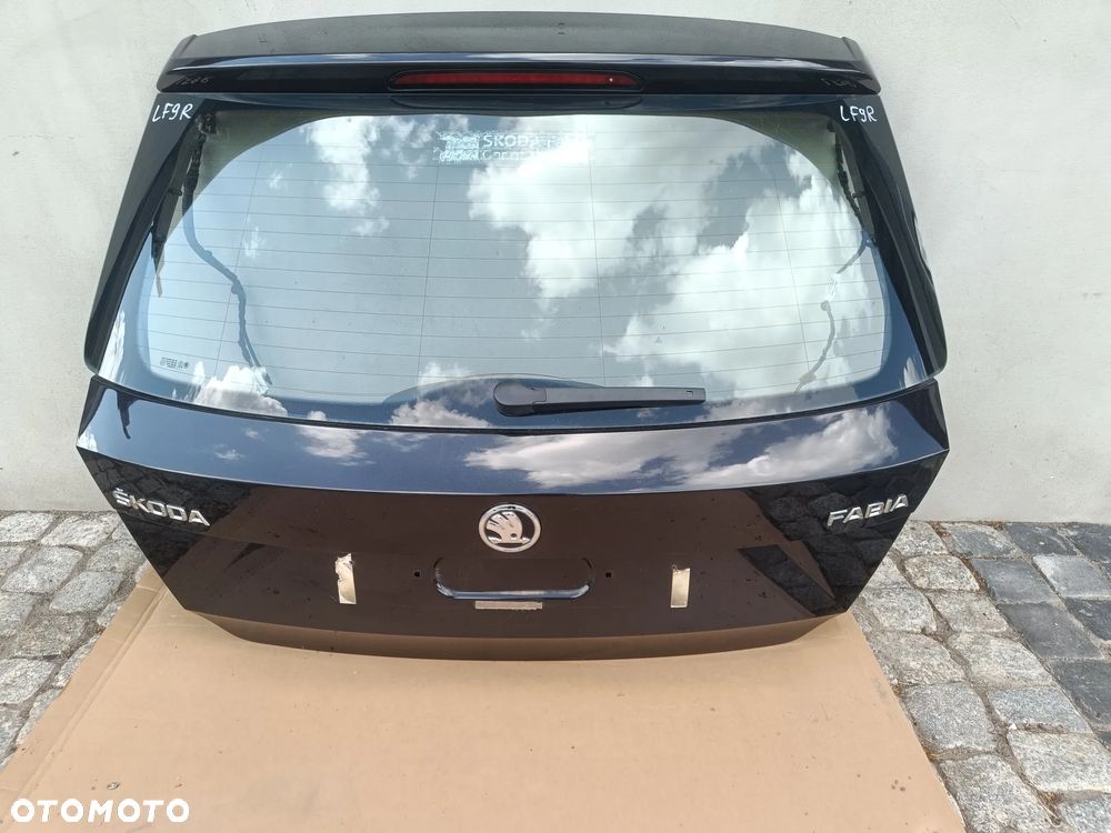 Klapa bagażnika Skoda Fabia 3 III Hatchabck HB Pokrywa tylna LF9R - 1