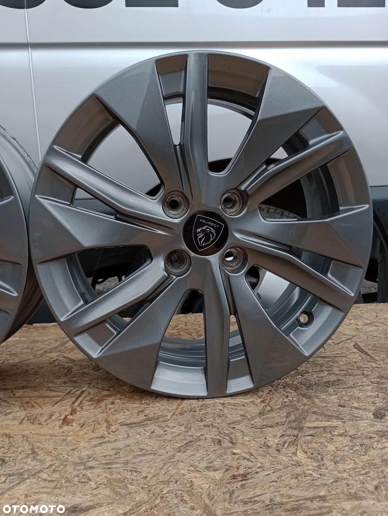 FELGI ALUMINIOWE 4x108 R16 6,5J ET32 PEUGEOT 208 2008 OPEL CORSA MOKKA CITROEN C3 C4 C4X - 5