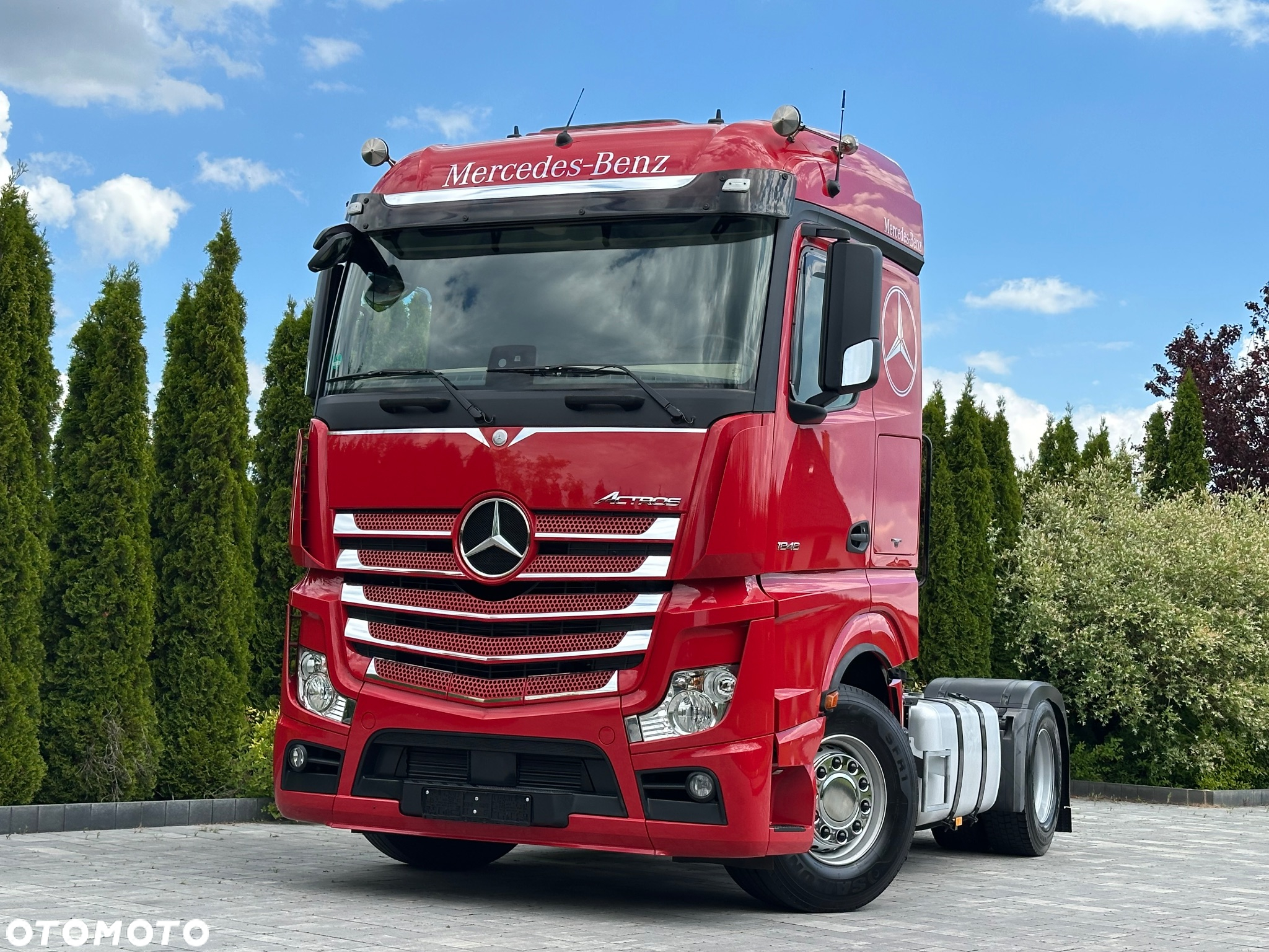 Mercedes-Benz / ACTROS / 1846 / 198 tys.km./ - 2