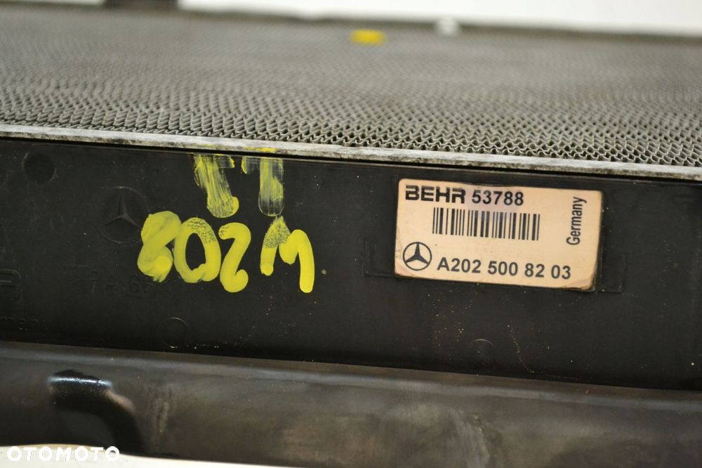 MERCEDES W208 CLK 2.3 KOMPRESSOR CHŁODNICA WODY 2025008203 AUTOMAT - 6
