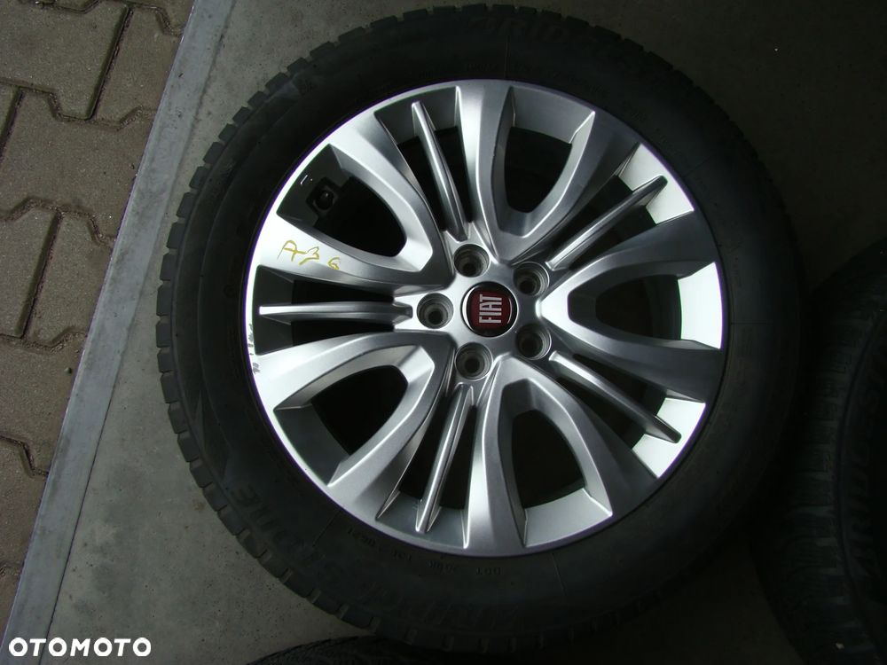 a36 5x98 Fiat Tipo 500L Doblo 6,5Jx16 Opony Zima 205/55 R16 - 2