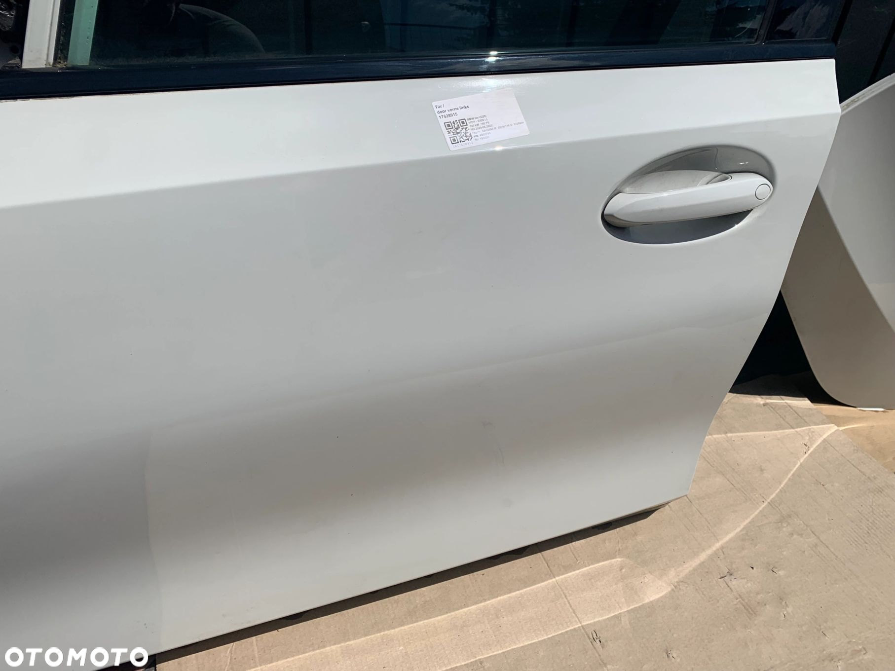DRZWI LEWA STRONA PRZÓD TYŁ BMW 3 G20 G21 A300 ALPIN WEISS - 5