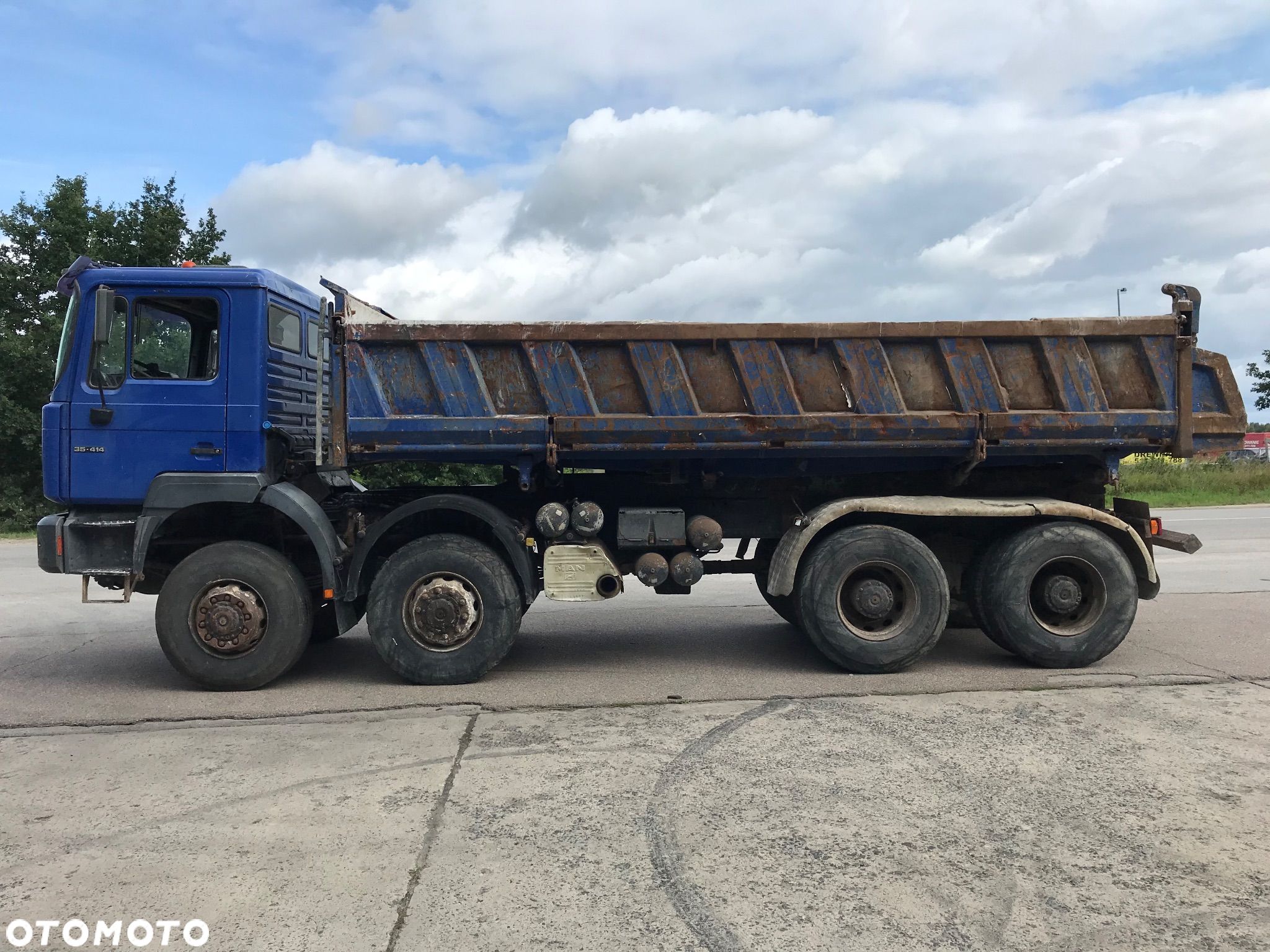 MAN F2000 FM 35.410 8x8 8x6 8x4  kipper wywrotka  8x8 8x6 - 1