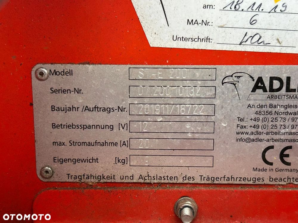 Inny ADLER ST-E 200 - 9