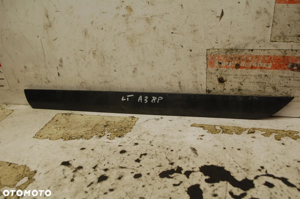 LISTWA DRZWI PRAWY LEWY TYŁ DOLNA AUDI A3 8P 5D LZ3F LZ7L - 6